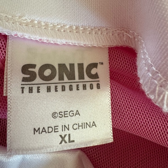 Spirit Halloween Sonic the Hedgehog Adult Amy Rose Dress Adult Size XL - Picture 4 of 4